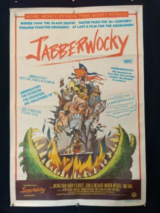 Jabberwocky - Monty Python - Australian One Sheet Movie Poster