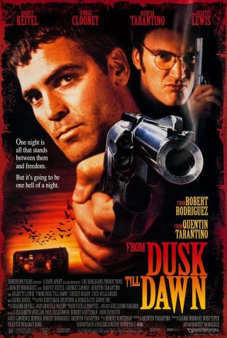 From Dusk Till Dawn (1996) Movie Poster - Rolled