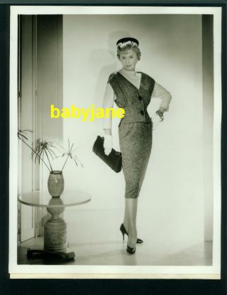 Barbara Stanwyck Vintage 8x10 Photo Fashion By Werle Barbara Stanwyck Show 7