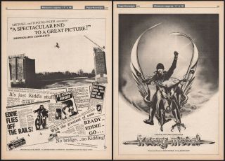 Riding High_/_heavy Metal_orig.  1979 Trade Print Ad Promo / Poster_eddie Kidd