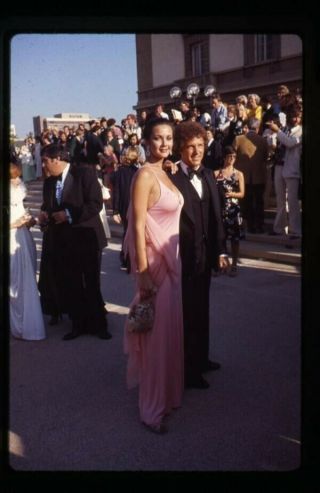 Lynda Carter Elegant Dress At Awards Vintage 35mm Transparency