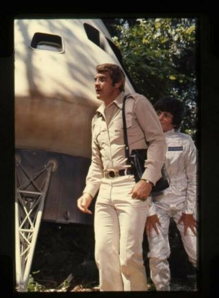 The Six Million Dollar Man Lee Majors By Space Shuttle Transparency