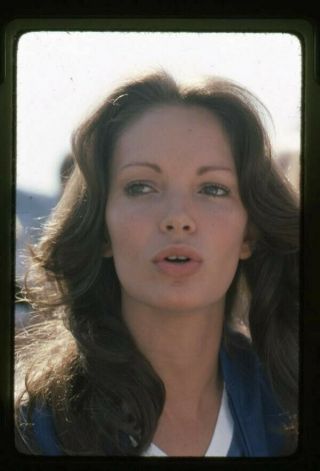 Jaclyn Smith Charlies Angels Era Candid Portrait 35mm Transparency