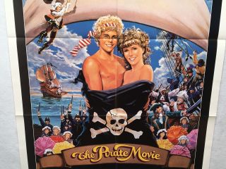1982 The Pirate Movie 1SH Movie Poster 27 x 41 Kristy McNichol Musical 3
