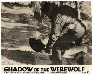 Shadow Of The Werewolf Verses The Vampire Lobby Card Paul Naschy 1971