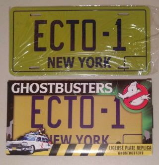 2009 Diamond Ghostbusters Green Ecto - 1 License Plate