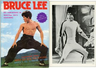 Bruce Lee His Unknowns In Martial Arts Learning Jeet Kune Do Club W/photo Bm1