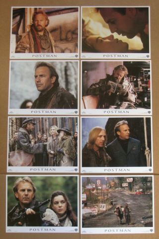 The Postman Olivia Williams Kevin Costner Will Patton 11x14 Lobby Card Set Of 8