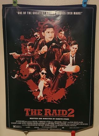 The Raid 2 Movie 2 - Sided Poster 27x40
