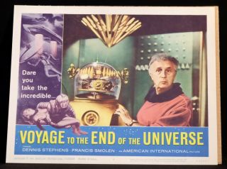 Voyage To The End Of The Universe Sci Fi 1964 Lobby Card Aip Sf Horror 8
