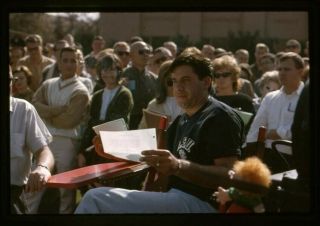 Jerry Lewis Nutty Professor Director On Film Set 35mm Transparency