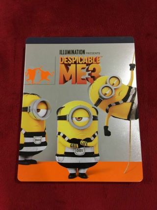 Despicable Me 3 (Blu - ray,  DVD,  Digital) Steel Book Best Buy Exclusive 3