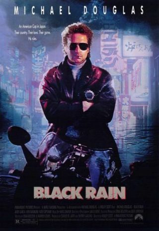 Black Rain - 1989 - Orig Rolled 27x40 Movie Poster - Michael Douglas,  Ridley Scott