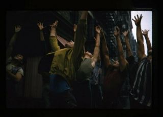 West Side Story Russ Tamblyn Gang Dancing Camera 35mm Transparency