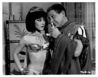 Carry On Cleo Amanda Barrie Sexy Exotic Costume Sidney James Photo