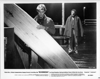Big Wednesday 1978 Photo Jan Michael Vincent Surf Board Gaviota Pier