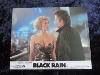 Black Rain Lobby Cards - Michael Douglas,  Andy Garcia,  Ridley Scott