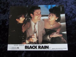 Black Rain lobby cards - Michael Douglas,  Andy Garcia,  Ridley Scott 2
