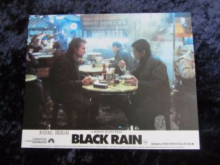 Black Rain lobby cards - Michael Douglas,  Andy Garcia,  Ridley Scott 3