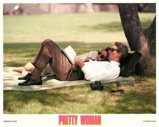 Pretty Woman Richard Gere Julia Roberts In Park Lobby Card 1990