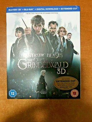 Fantastic Beasts: The Crimes Of Grindelwald (3d Blu - Ray,  Blu - Ray) All Region