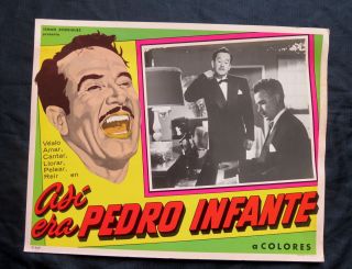 Asi Era Pedro Infante Pedro Infante Lobby Card Photo 1963