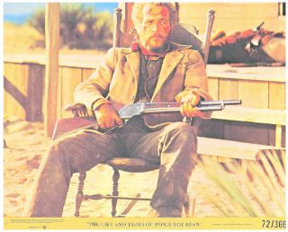 Life And Times Of Judge Roy Bean Us 8x10 Lobby Card Paul Newman
