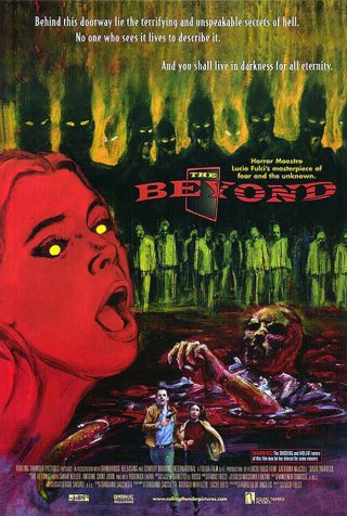 The Beyond (1981) Movie Poster Rerelease 1998 - Single - Sided - Rolled
