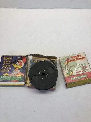 16mm Cartoon Movies/wood Woodpecker/looney Tunes Vintage