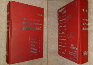 Vintage International Motion Picture Almanac - 1976 - 705 Pgs - Movie - Freeship
