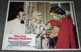 Tales That Witness Madness 1973 Lobby Card Kim Novak 11x14 Movie Poster