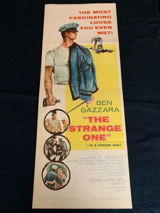 The Strange One U.  S Insert Poster - Ben Gazzara