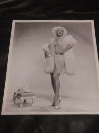 Mamie Van Doren Vintage 1950s Mgm Publicity Photo 8x10