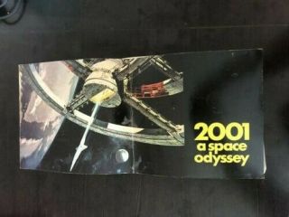 2001 A Space Odyssey 1968 Cinerama Program Book Plus Brochure Program