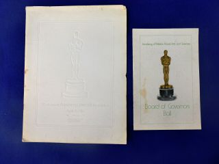 52nd Academy Awards/governors Ball Programs 1980 Best Picture Kramer Vs Kramer