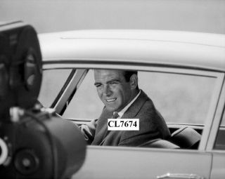 Sean Connery On The Set Of James Bond Movie 