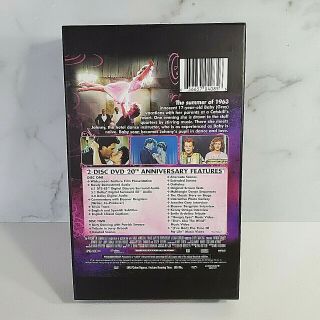 Dirty Dancing Movie Memorabilia 20th Anniversary Gift Set DVDs Film Heart Box 2