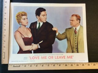Rare Vtg 1962 Doris Day Love Me Or Leave Me 11x14 Movie Lobby Card
