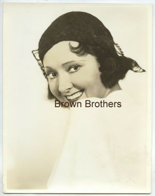 Vintage 1920s Hollywood Actress Vivienne Osborne Portrait Dbw Photo - Brown Bros