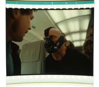 The Dark Knight Rises 70mm Imax Film Cell - Bane - Tom Hardy (4648) Nolan