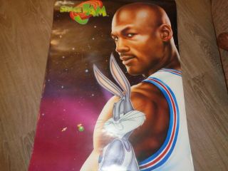 Michael Jordan Space Jam (1996) Movie Poster