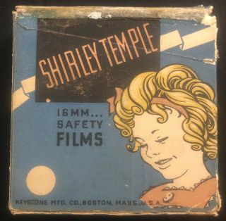 16mm Silent film (Shirley Temple) 2