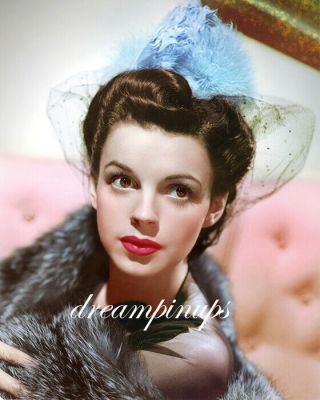 Judy Garland 1941 Hollywood Color Portrait By Eric Carpenter