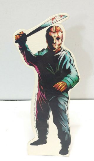Jason Voorhees Friday The 13th 11 " Cardboard Cutout Standup Standee