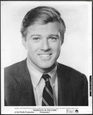 Robert Redford 1960s Promo Portrait Photo Barefoot In The Park