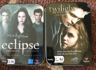 Twilight & Eclipse  The Movie Card Games - In Tins
