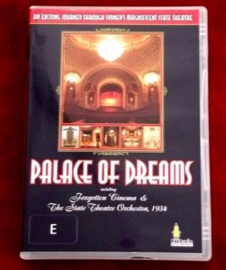 PALACE OF DREAMS FORGOTTEN CINEMA STATE THEATRE Sydney 2