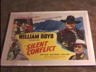Silent Conflict 1/2 Sheet 