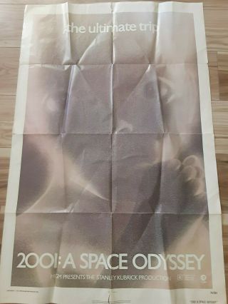 1971 2001: A Space Odyssey 27 " × 41 " Poster