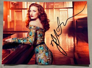 Jessica Chastain Signed Autographed 6x8 Photo Picture Actress